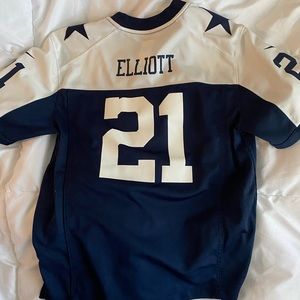 Youth Nike Large (14-16) Elliot Dallas Cowboys Jersey